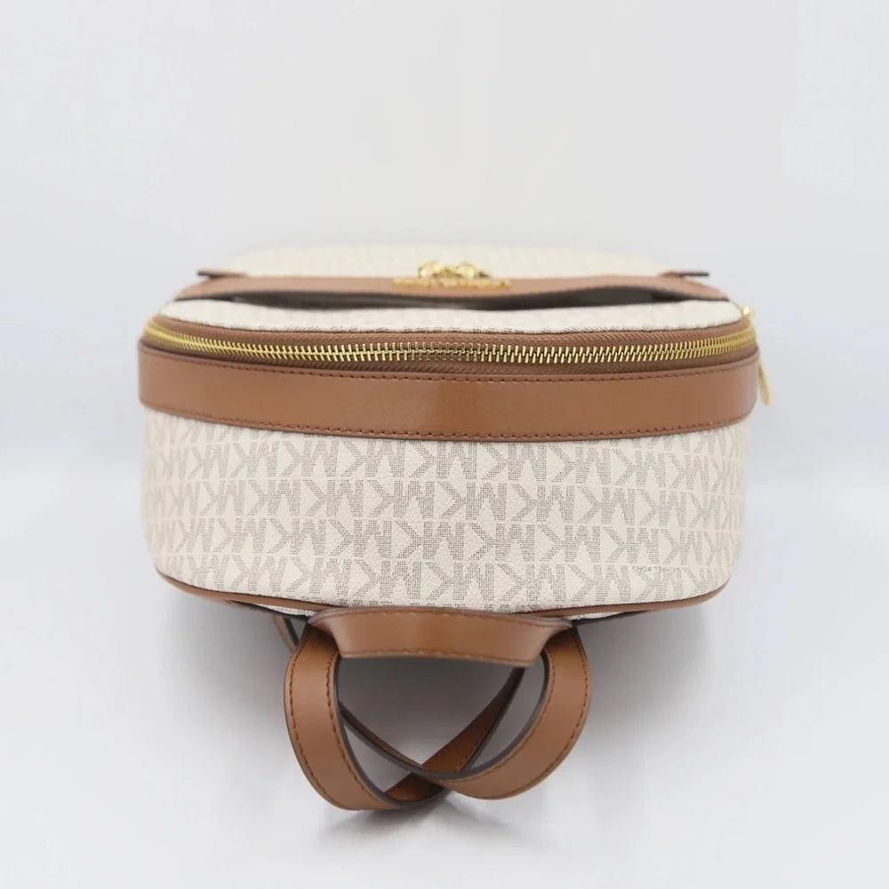 MICHAEL KORS Kenly Medium Backpack Signature Vanilla Bag